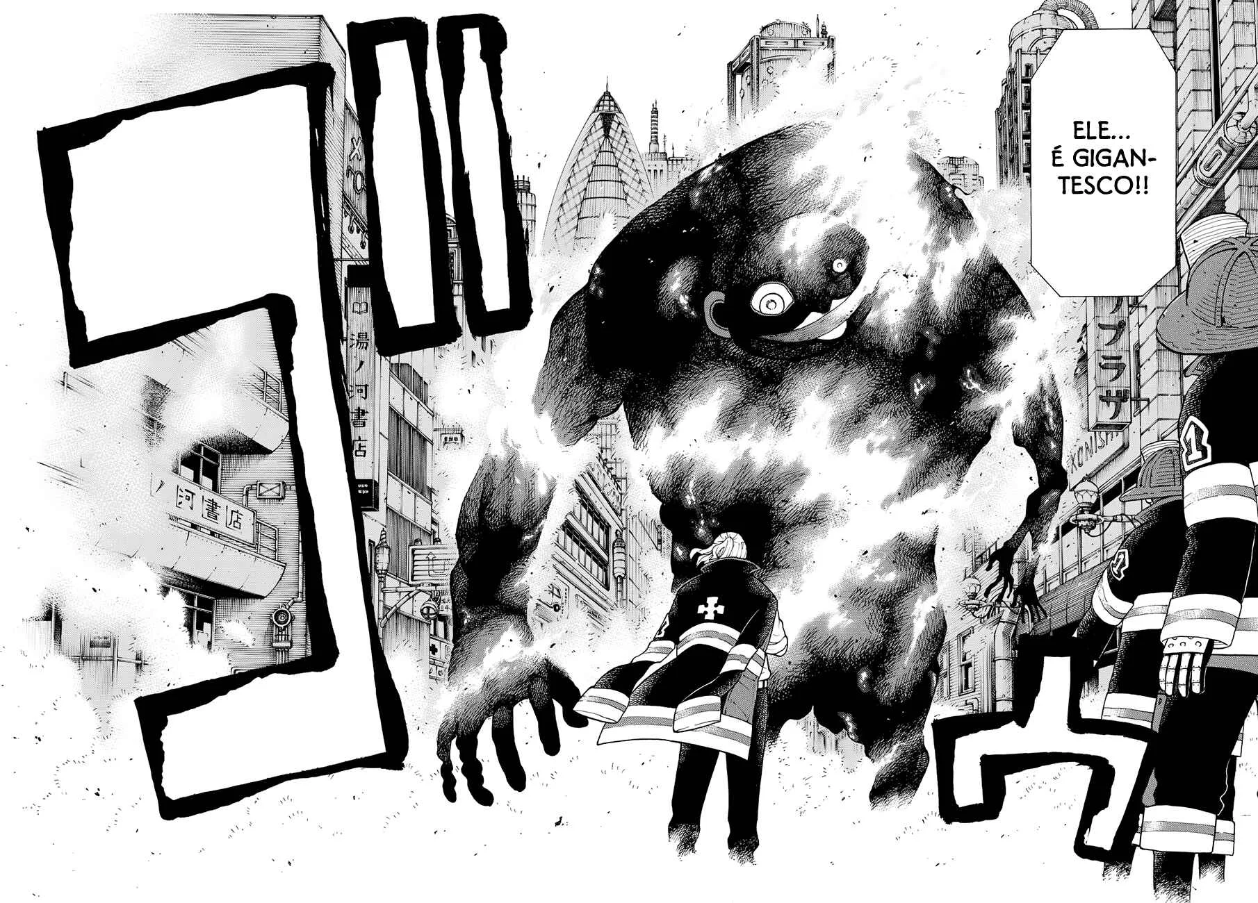 Fire Force Capítulo 2 – O Demônio, O Cavaleiro, E a Bruxa