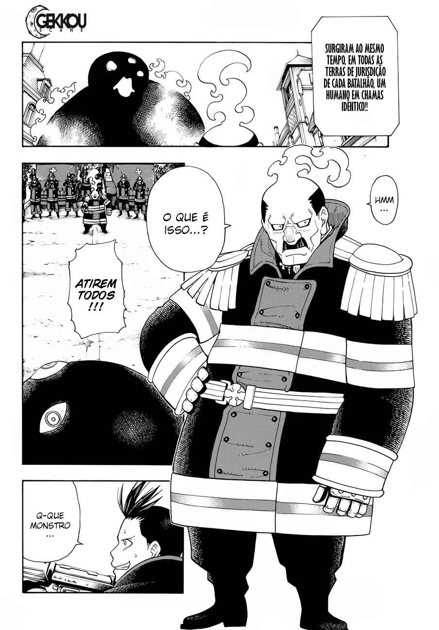 Fire Force Capítulo 2 – O Demônio, O Cavaleiro, E a Bruxa