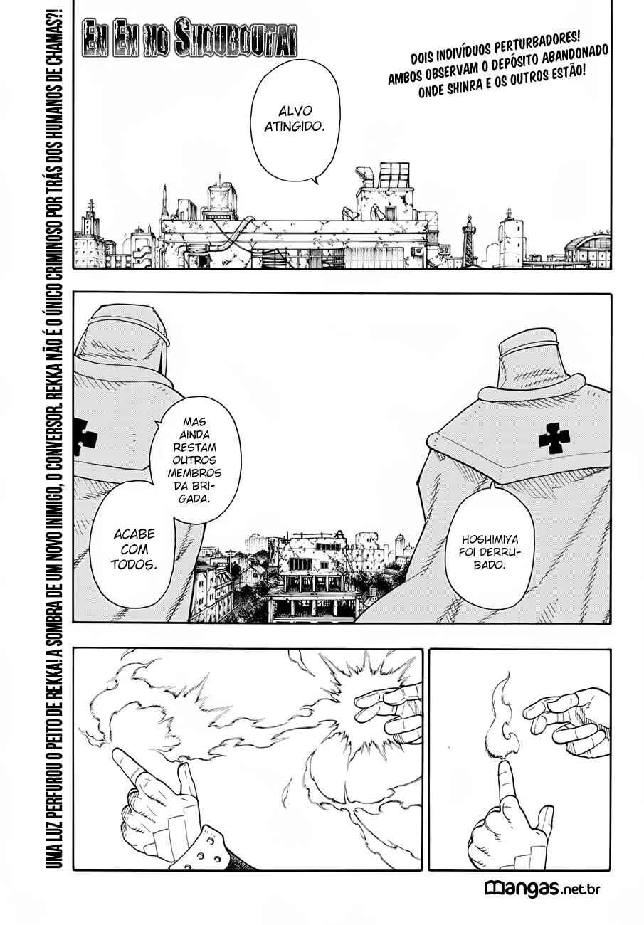 Fire Force Capítulo 2 – O Demônio, O Cavaleiro, E a Bruxa