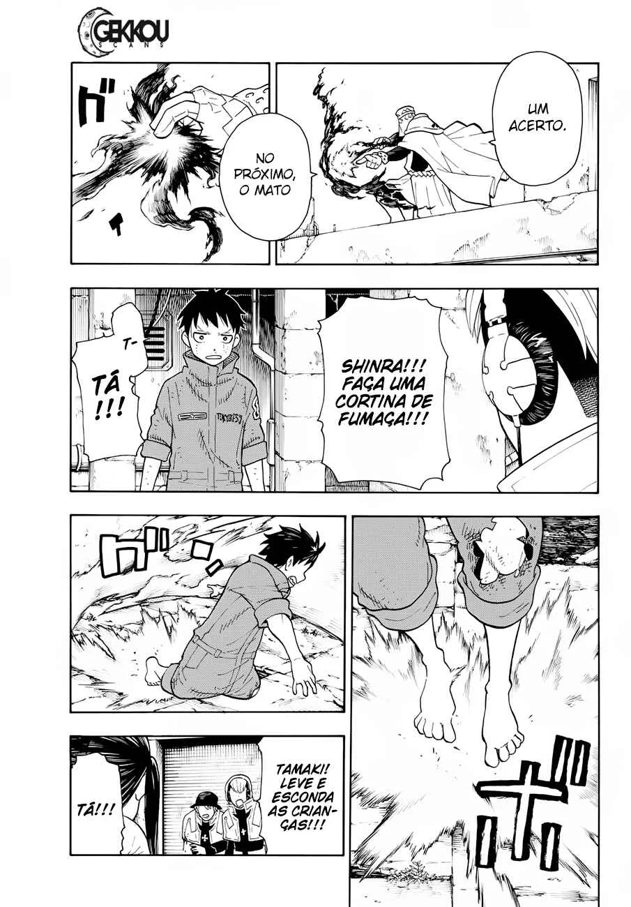 Fire Force Capítulo 2 – O Demônio, O Cavaleiro, E a Bruxa