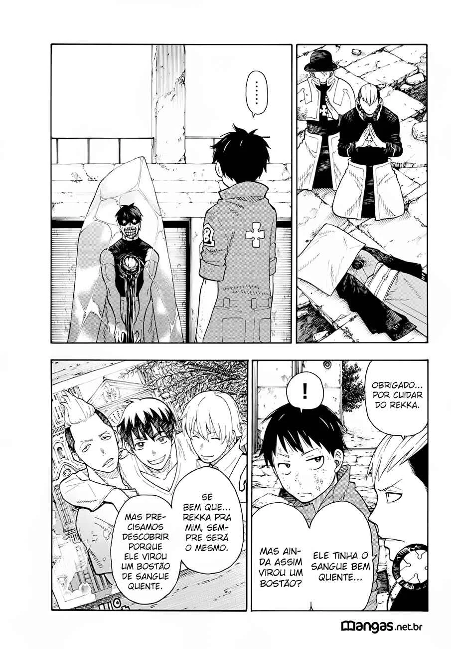 Fire Force Capítulo 2 – O Demônio, O Cavaleiro, E a Bruxa
