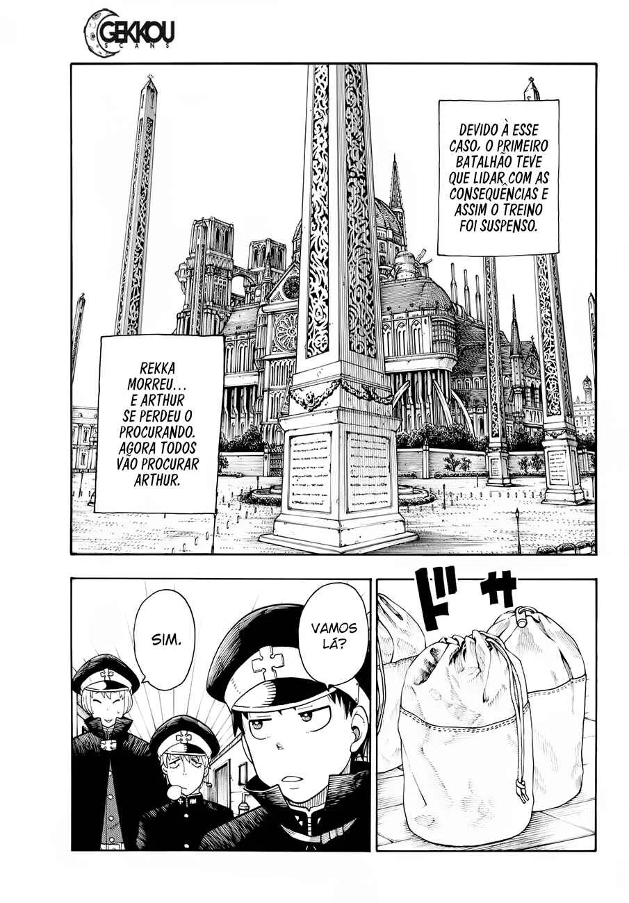 Fire Force Capítulo 2 – O Demônio, O Cavaleiro, E a Bruxa