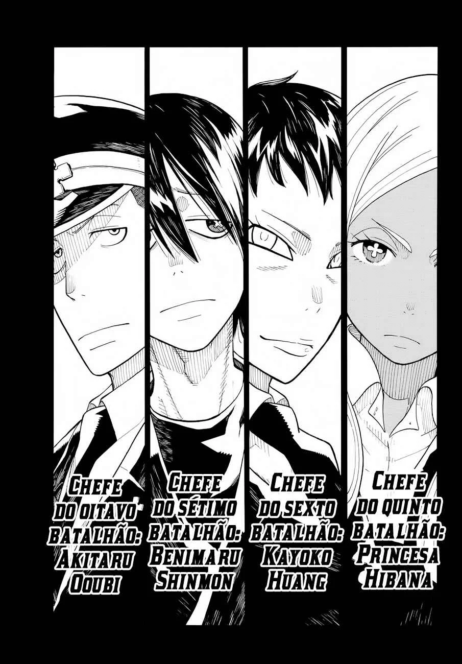 Fire Force Capítulo 2 – O Demônio, O Cavaleiro, E a Bruxa