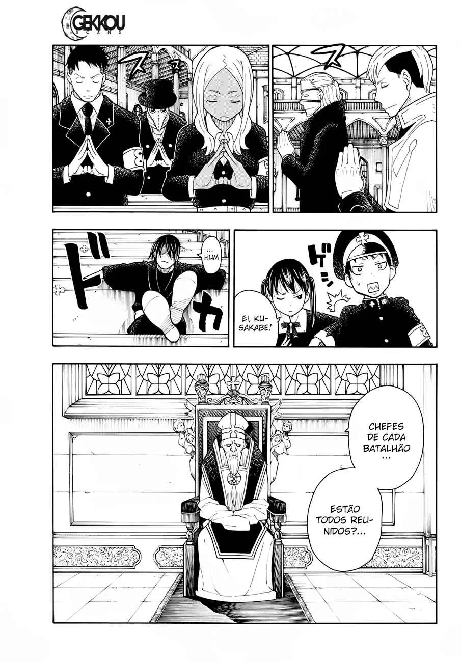 Fire Force Capítulo 2 – O Demônio, O Cavaleiro, E a Bruxa