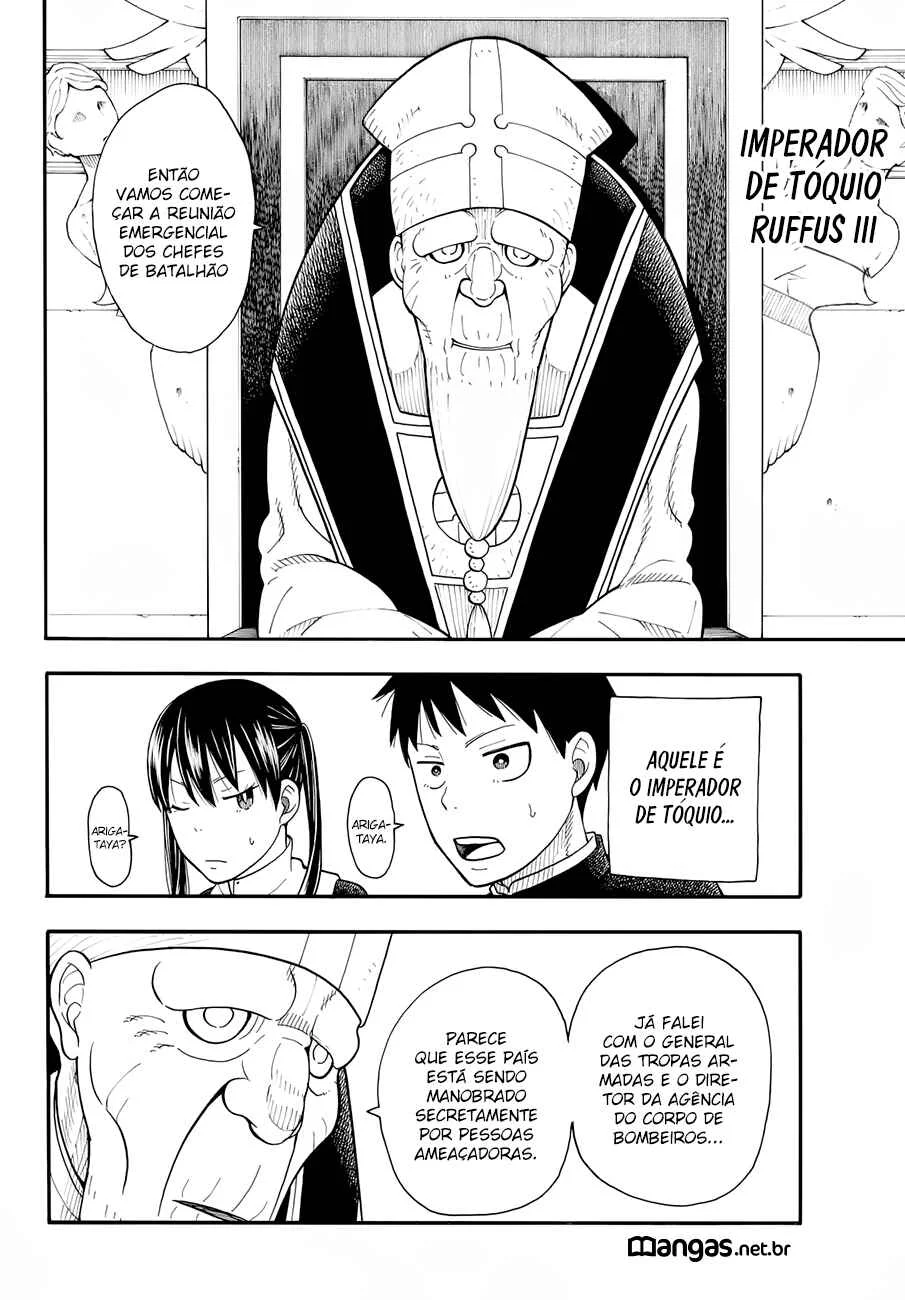 Fire Force Capítulo 2 – O Demônio, O Cavaleiro, E a Bruxa
