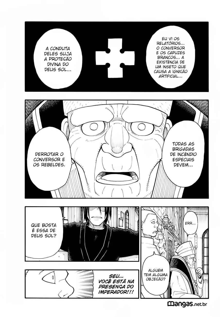 Fire Force Capítulo 2 – O Demônio, O Cavaleiro, E a Bruxa