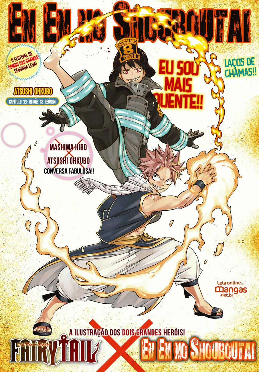 Fire Force Capítulo 2 – O Demônio, O Cavaleiro, E a Bruxa