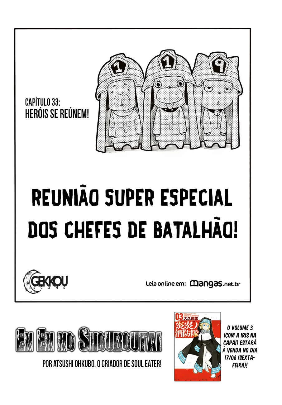 Fire Force Capítulo 2 – O Demônio, O Cavaleiro, E a Bruxa