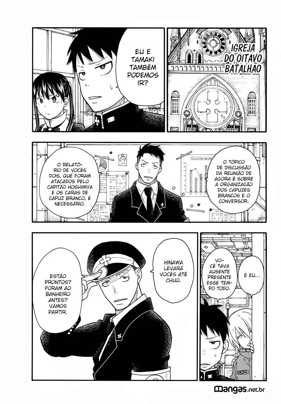 Fire Force Capítulo 2 – O Demônio, O Cavaleiro, E a Bruxa