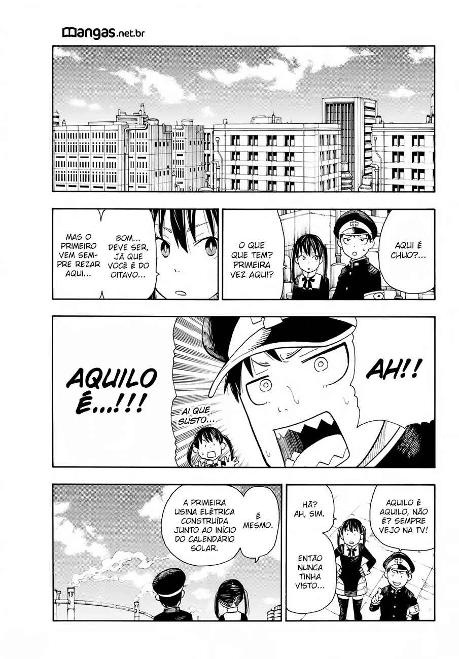 Fire Force Capítulo 2 – O Demônio, O Cavaleiro, E a Bruxa