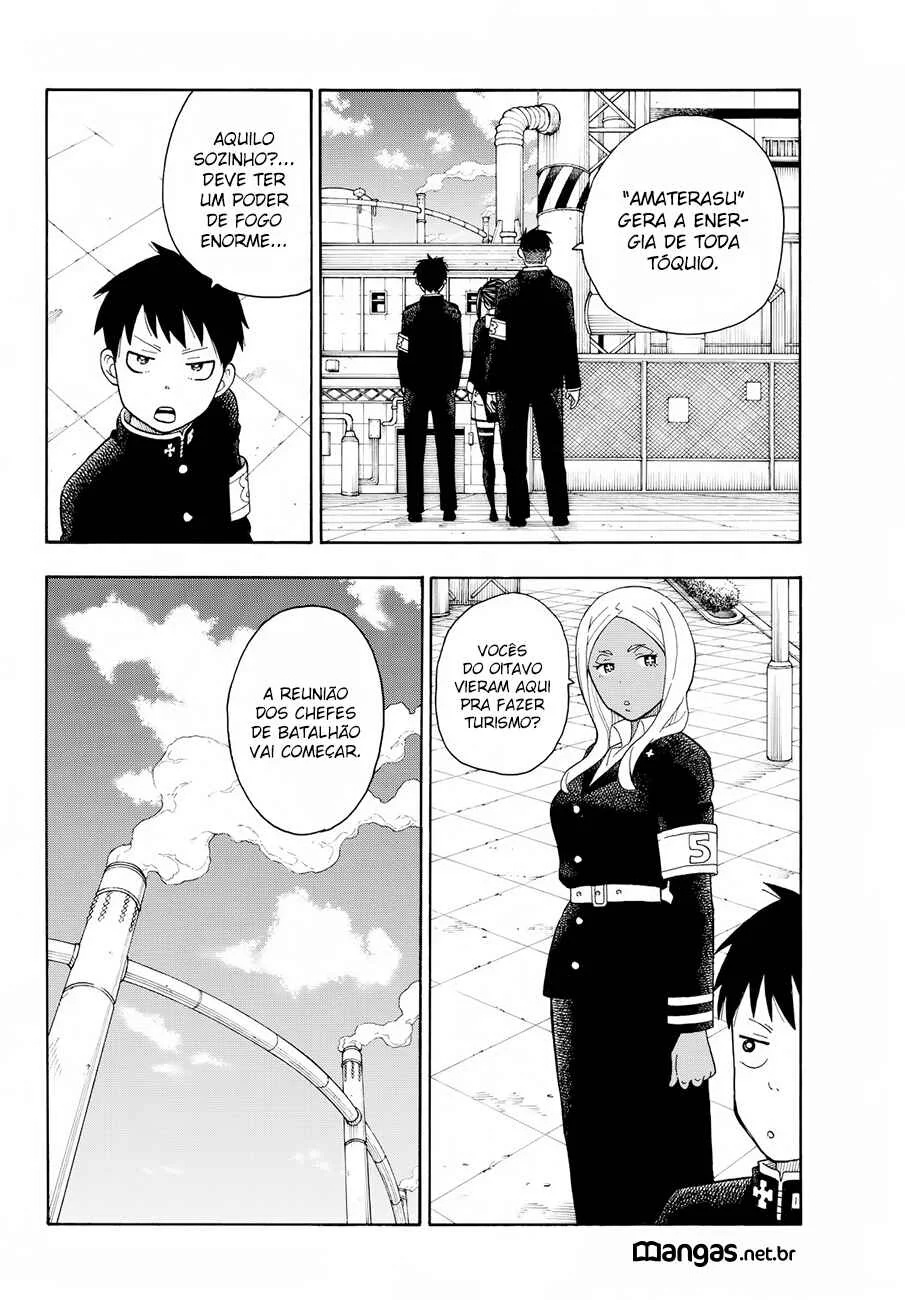 Fire Force Capítulo 2 – O Demônio, O Cavaleiro, E a Bruxa