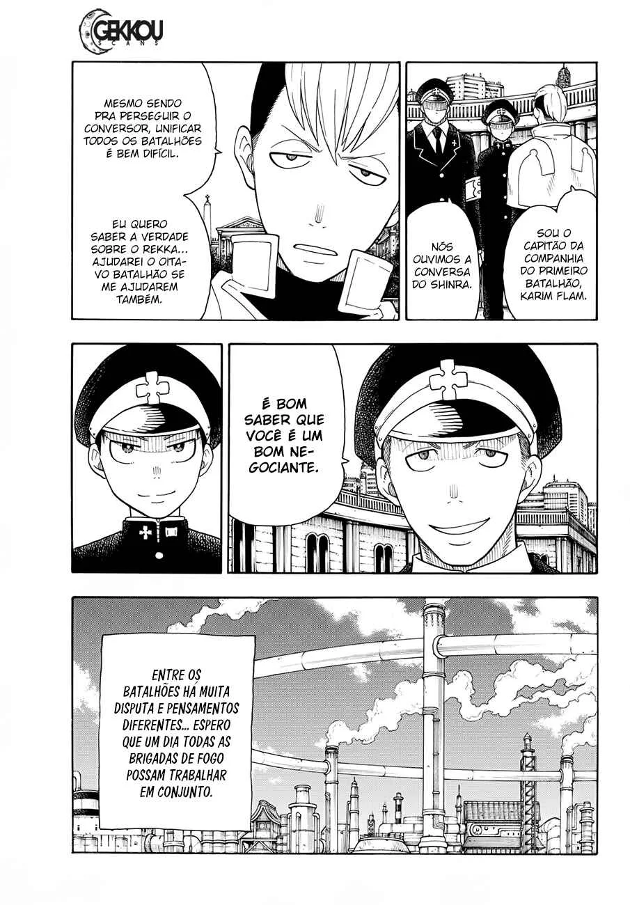Fire Force Capítulo 2 – O Demônio, O Cavaleiro, E a Bruxa