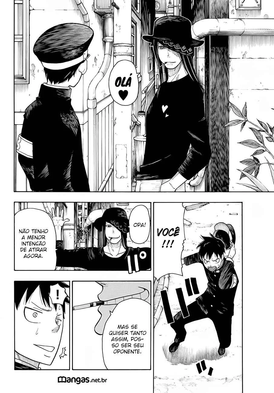 Fire Force Capítulo 2 – O Demônio, O Cavaleiro, E a Bruxa
