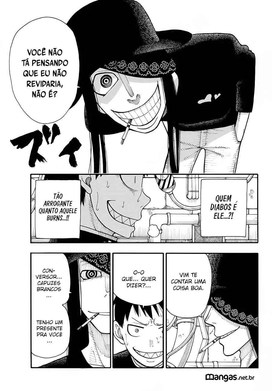 Fire Force Capítulo 2 – O Demônio, O Cavaleiro, E a Bruxa