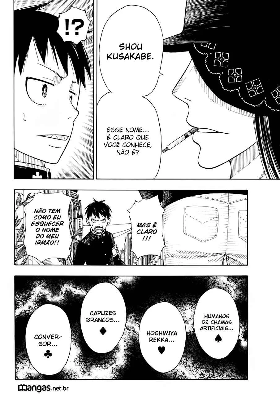 Fire Force Capítulo 2 – O Demônio, O Cavaleiro, E a Bruxa