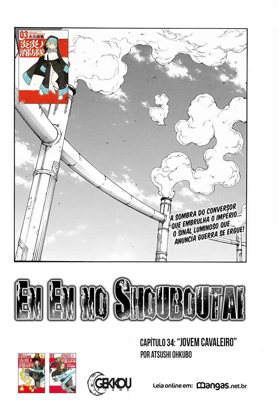 Fire Force Capítulo 2 – O Demônio, O Cavaleiro, E a Bruxa