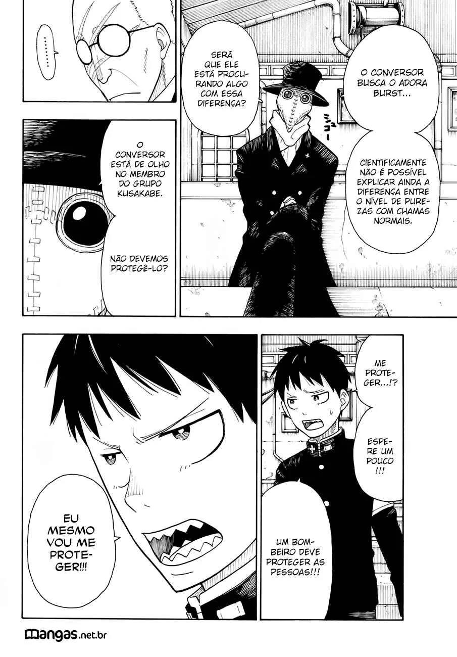 Fire Force Capítulo 2 – O Demônio, O Cavaleiro, E a Bruxa