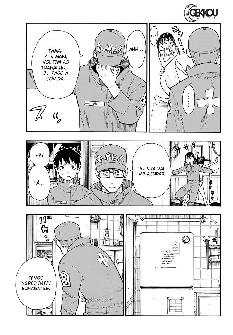 Fire Force Capítulo 2 – O Demônio, O Cavaleiro, E a Bruxa