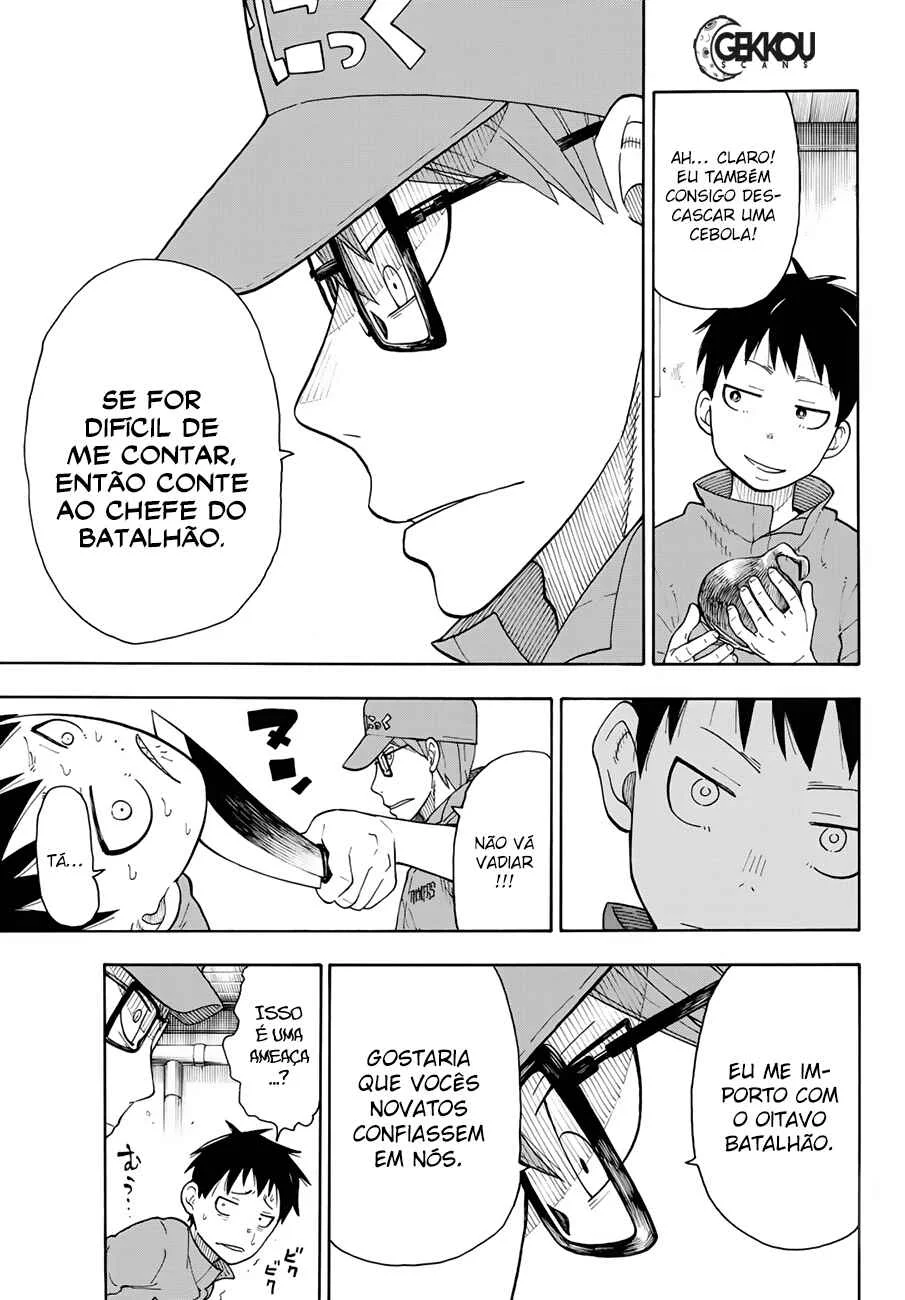 Fire Force Capítulo 2 – O Demônio, O Cavaleiro, E a Bruxa