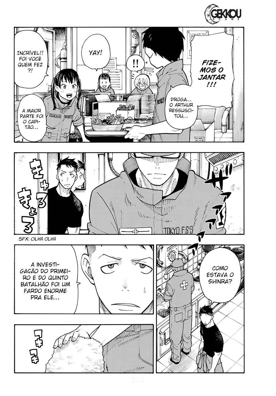 Fire Force Capítulo 2 – O Demônio, O Cavaleiro, E a Bruxa