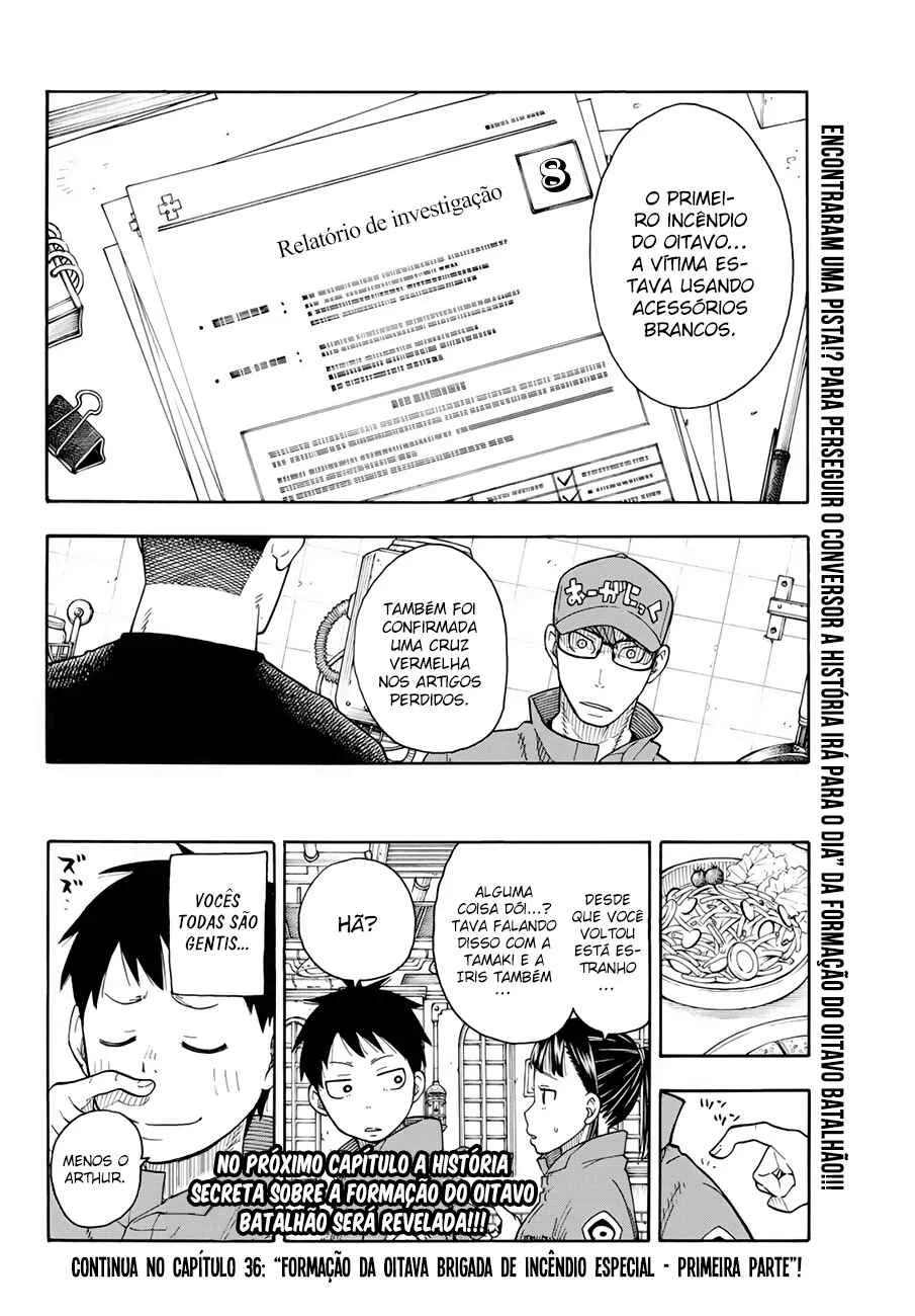 Fire Force Capítulo 2 – O Demônio, O Cavaleiro, E a Bruxa
