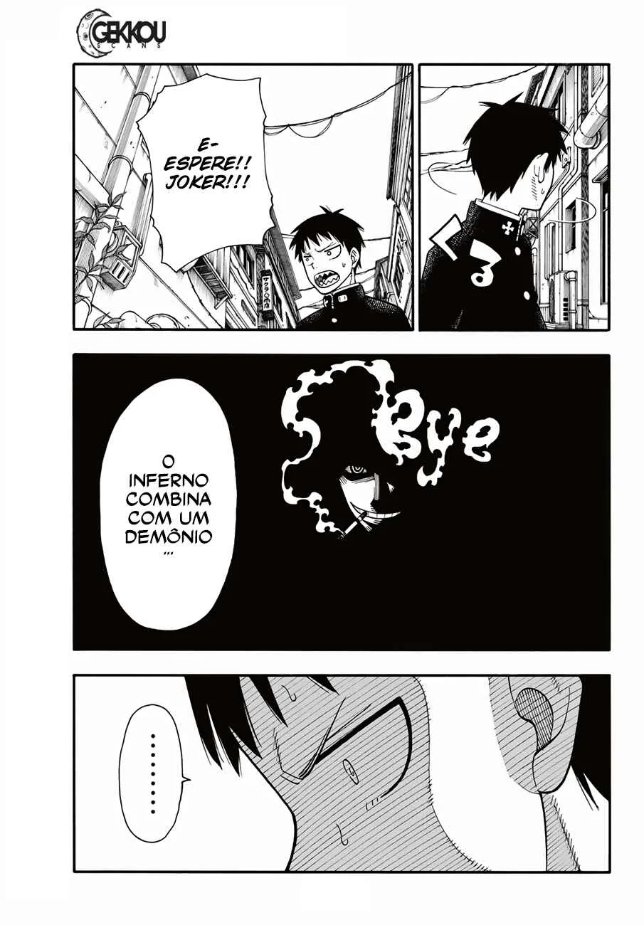Fire Force Capítulo 2 – O Demônio, O Cavaleiro, E a Bruxa