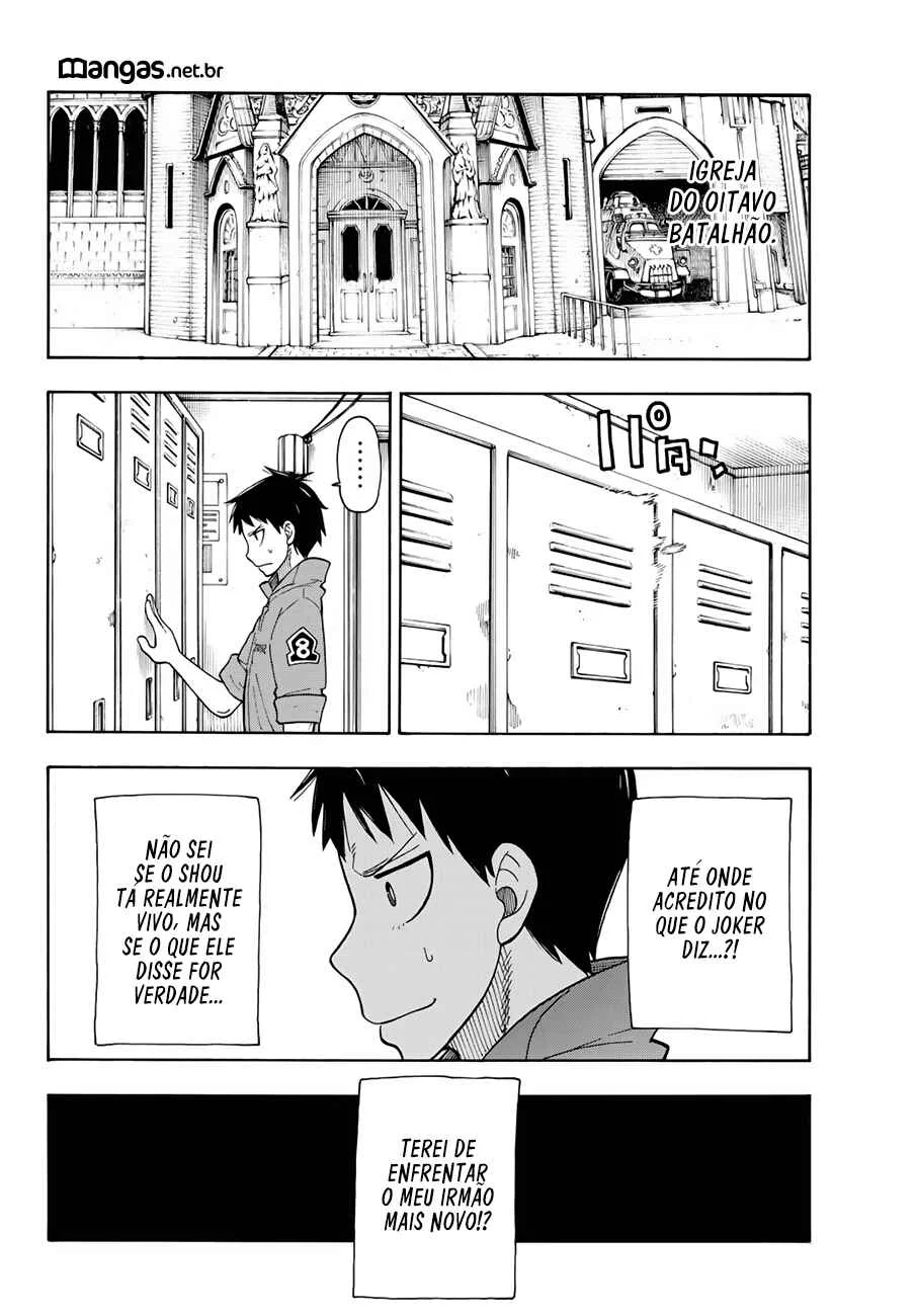 Fire Force Capítulo 2 – O Demônio, O Cavaleiro, E a Bruxa