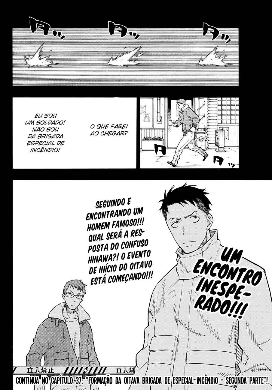 Fire Force Capítulo 2 – O Demônio, O Cavaleiro, E a Bruxa