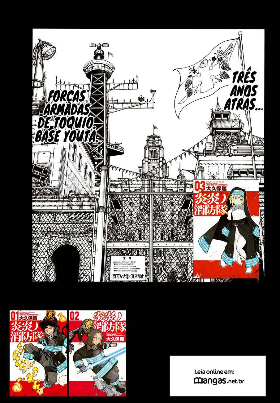 Fire Force Capítulo 2 – O Demônio, O Cavaleiro, E a Bruxa