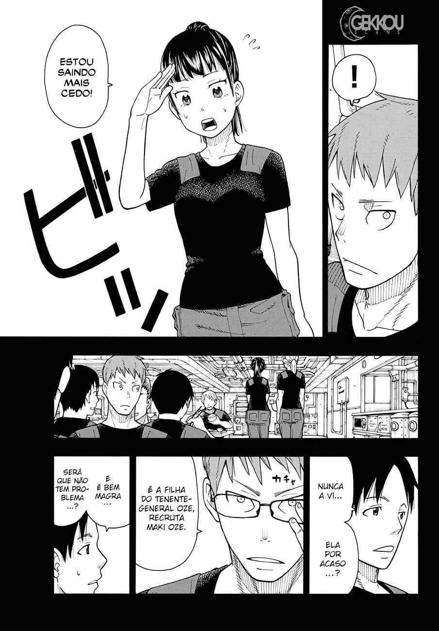 Fire Force Capítulo 2 – O Demônio, O Cavaleiro, E a Bruxa