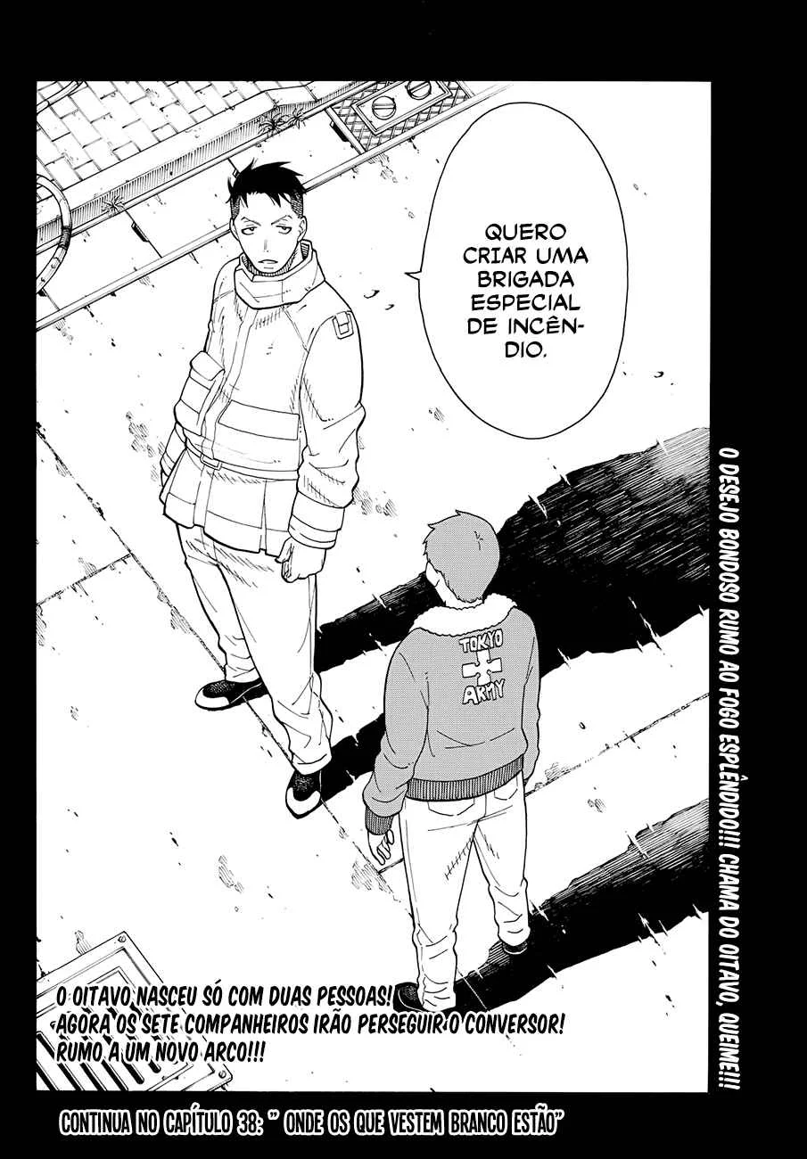 Fire Force Capítulo 2 – O Demônio, O Cavaleiro, E a Bruxa