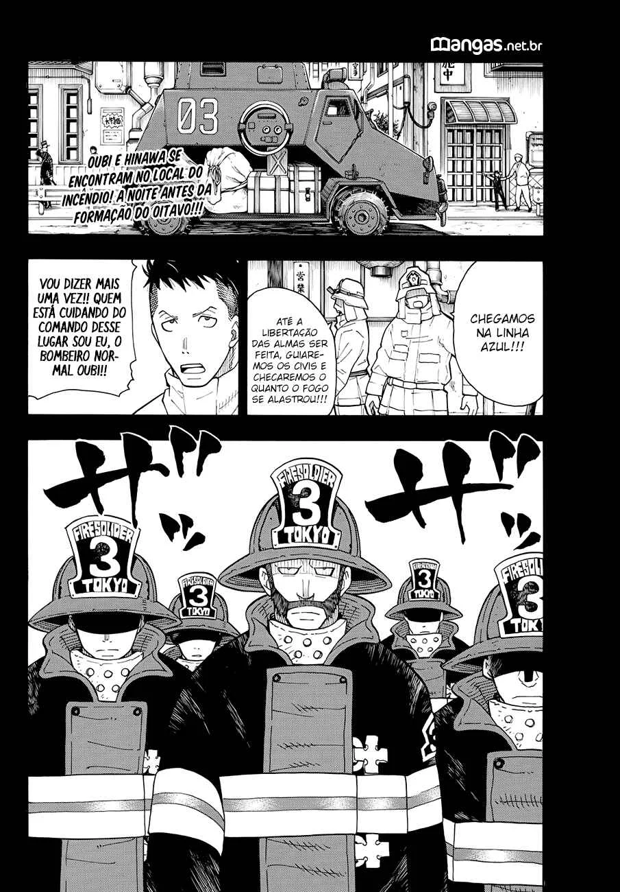 Fire Force Capítulo 2 – O Demônio, O Cavaleiro, E a Bruxa