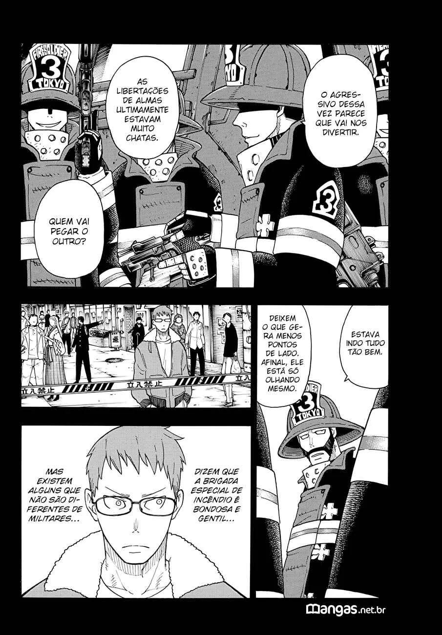 Fire Force Capítulo 2 – O Demônio, O Cavaleiro, E a Bruxa