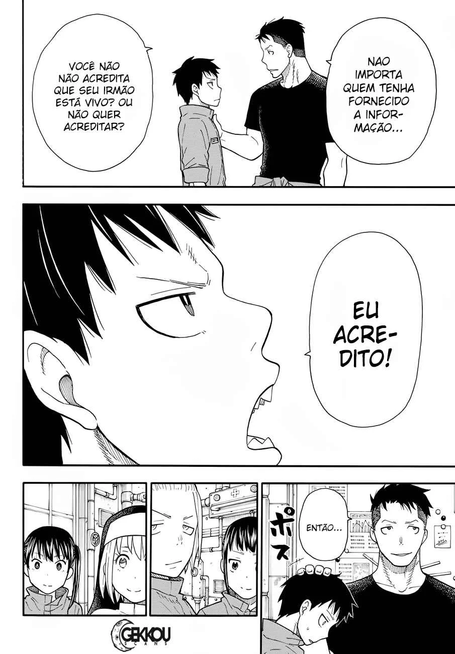 Fire Force Capítulo 2 – O Demônio, O Cavaleiro, E a Bruxa