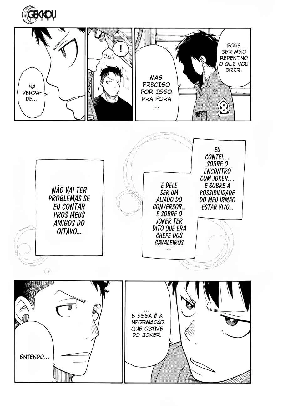 Fire Force Capítulo 2 – O Demônio, O Cavaleiro, E a Bruxa