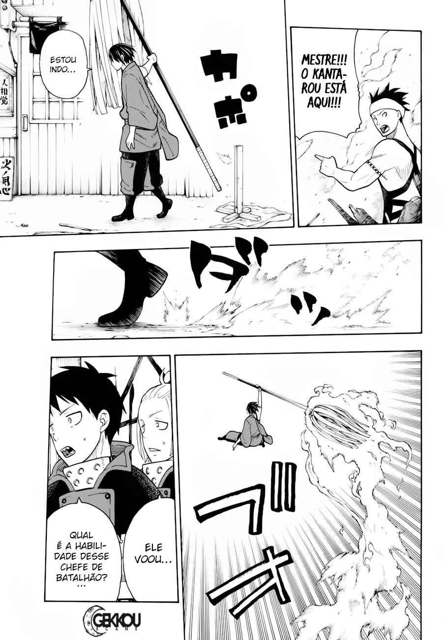 Fire Force Capítulo 2 – O Demônio, O Cavaleiro, E a Bruxa