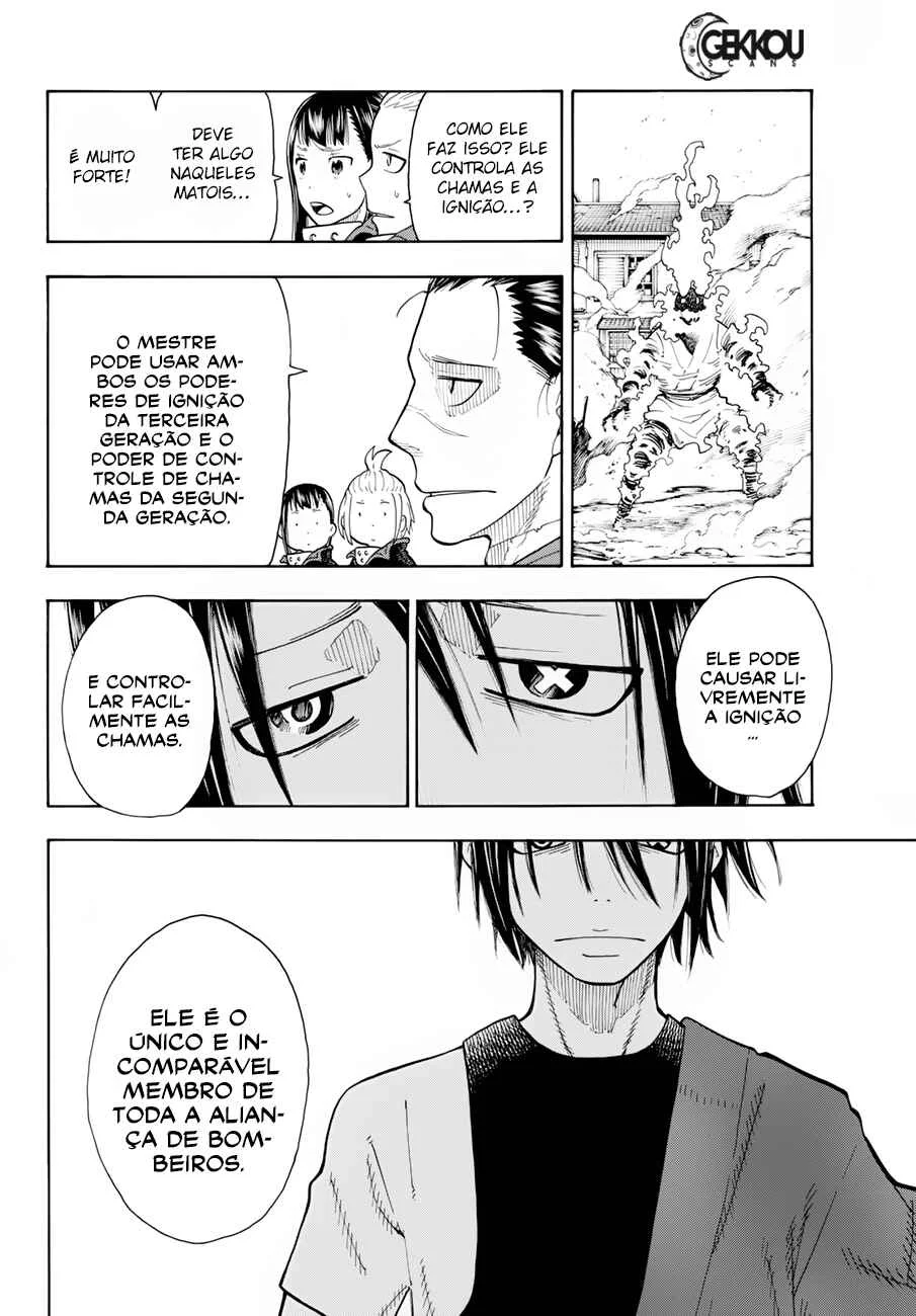 Fire Force Capítulo 2 – O Demônio, O Cavaleiro, E a Bruxa
