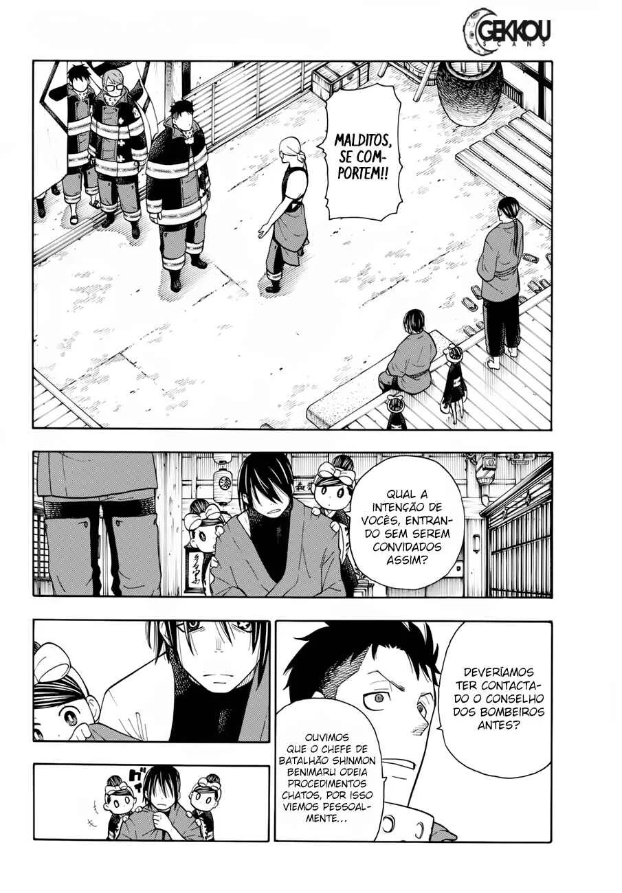 Fire Force Capítulo 2 – O Demônio, O Cavaleiro, E a Bruxa