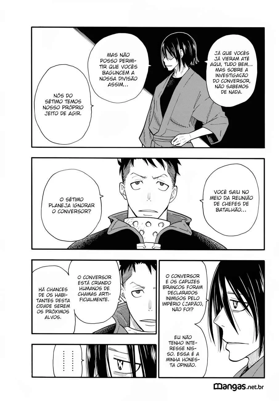 Fire Force Capítulo 2 – O Demônio, O Cavaleiro, E a Bruxa