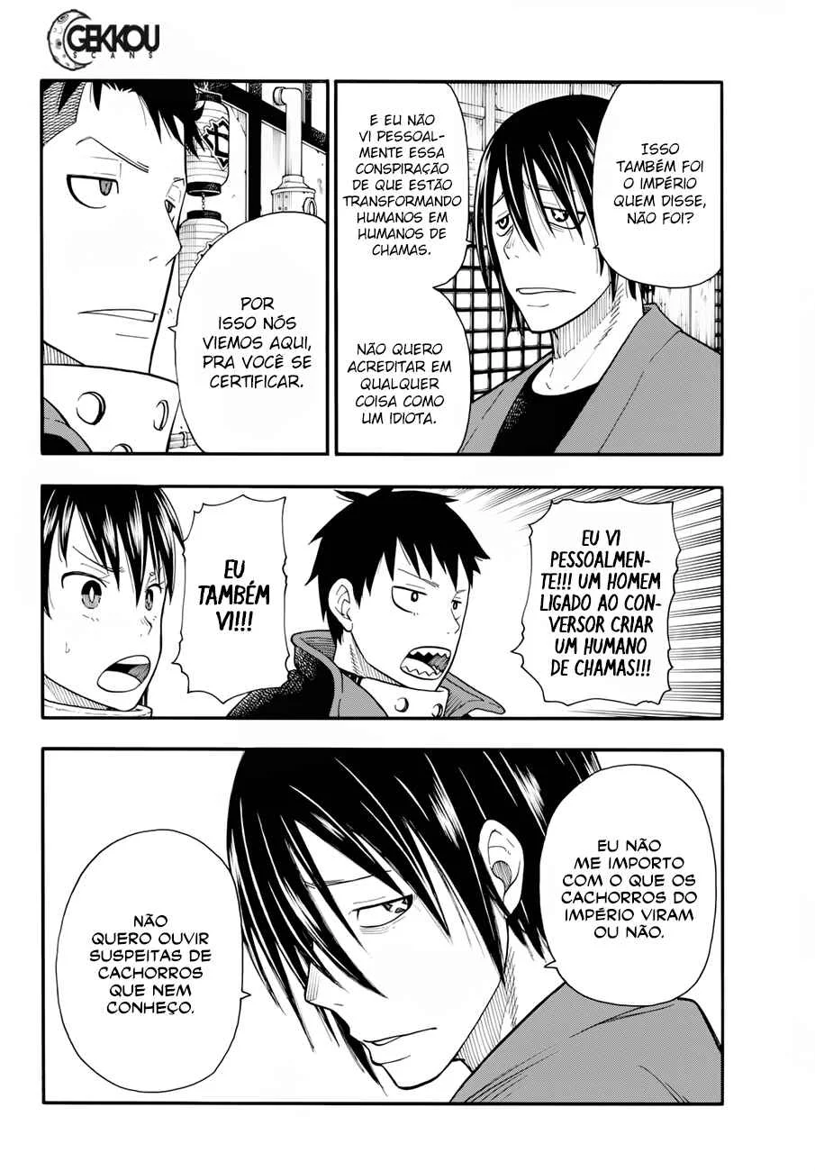 Fire Force Capítulo 2 – O Demônio, O Cavaleiro, E a Bruxa