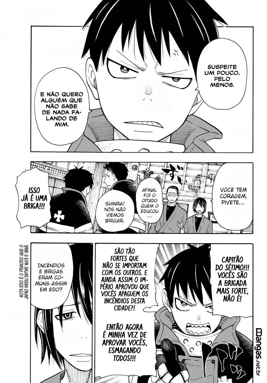 Fire Force Capítulo 2 – O Demônio, O Cavaleiro, E a Bruxa