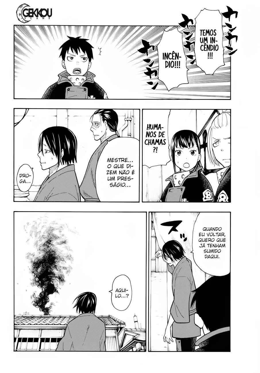 Fire Force Capítulo 2 – O Demônio, O Cavaleiro, E a Bruxa