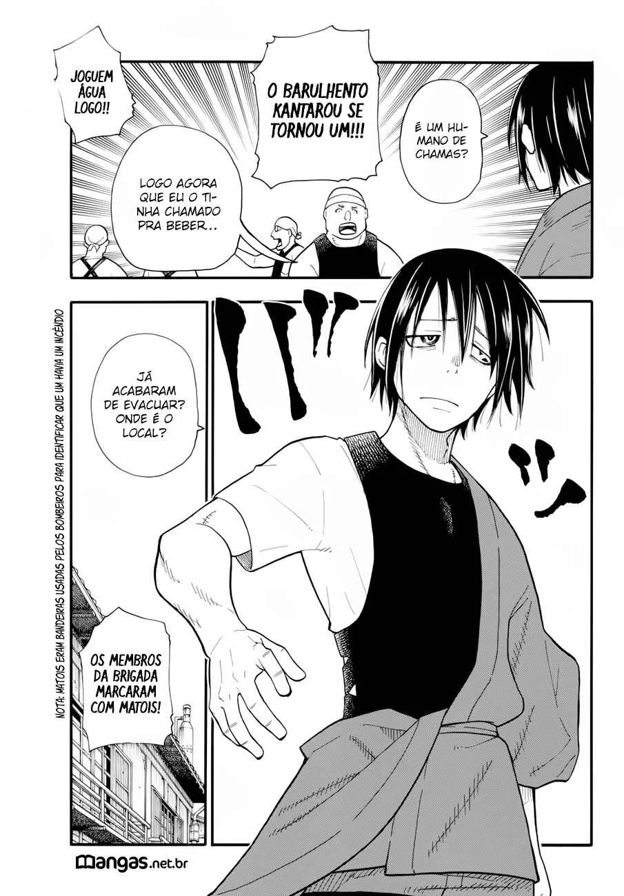 Fire Force Capítulo 2 – O Demônio, O Cavaleiro, E a Bruxa