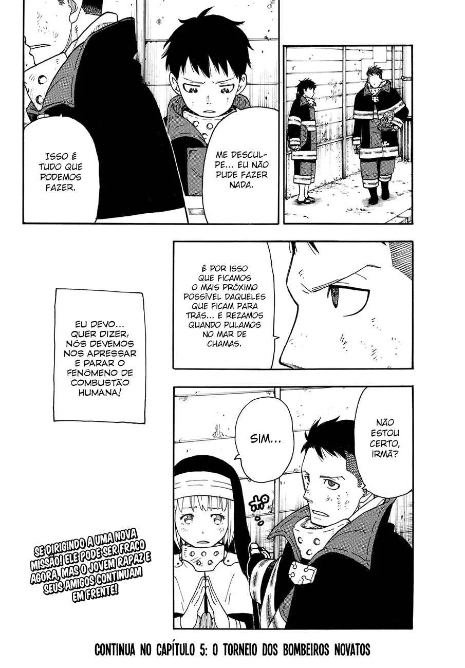 Fire Force Capítulo 2 – O Demônio, O Cavaleiro, E a Bruxa