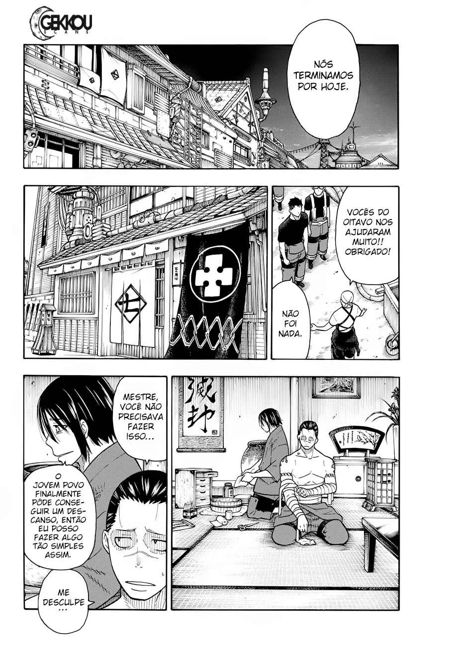 Fire Force Capítulo 2 – O Demônio, O Cavaleiro, E a Bruxa