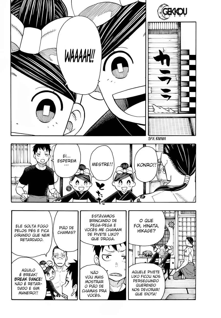Fire Force Capítulo 2 – O Demônio, O Cavaleiro, E a Bruxa