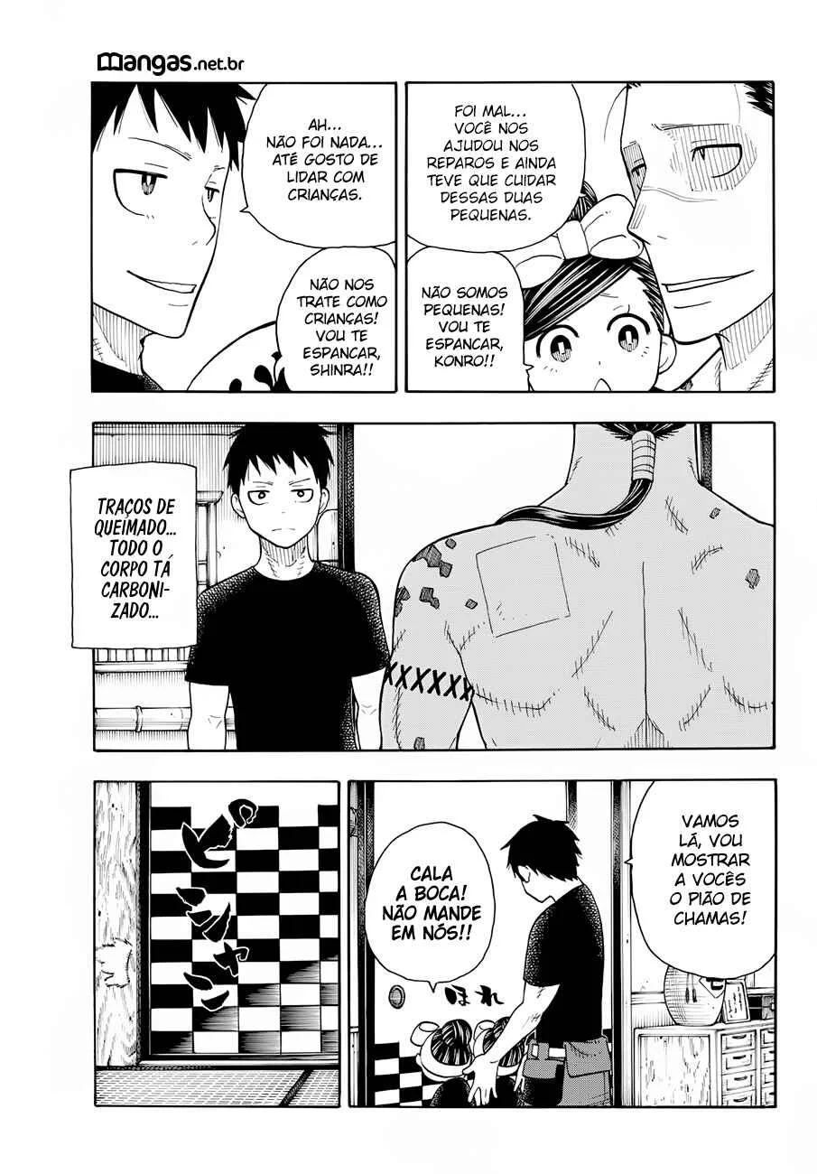 Fire Force Capítulo 2 – O Demônio, O Cavaleiro, E a Bruxa