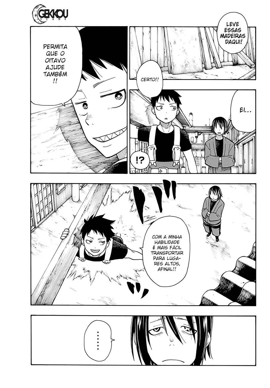 Fire Force Capítulo 2 – O Demônio, O Cavaleiro, E a Bruxa