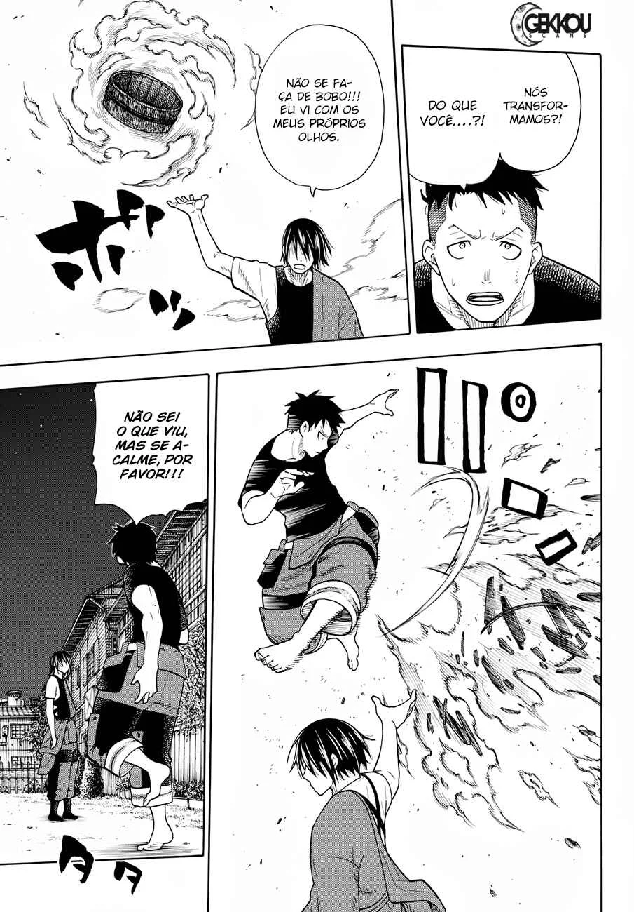 Fire Force Capítulo 2 – O Demônio, O Cavaleiro, E a Bruxa