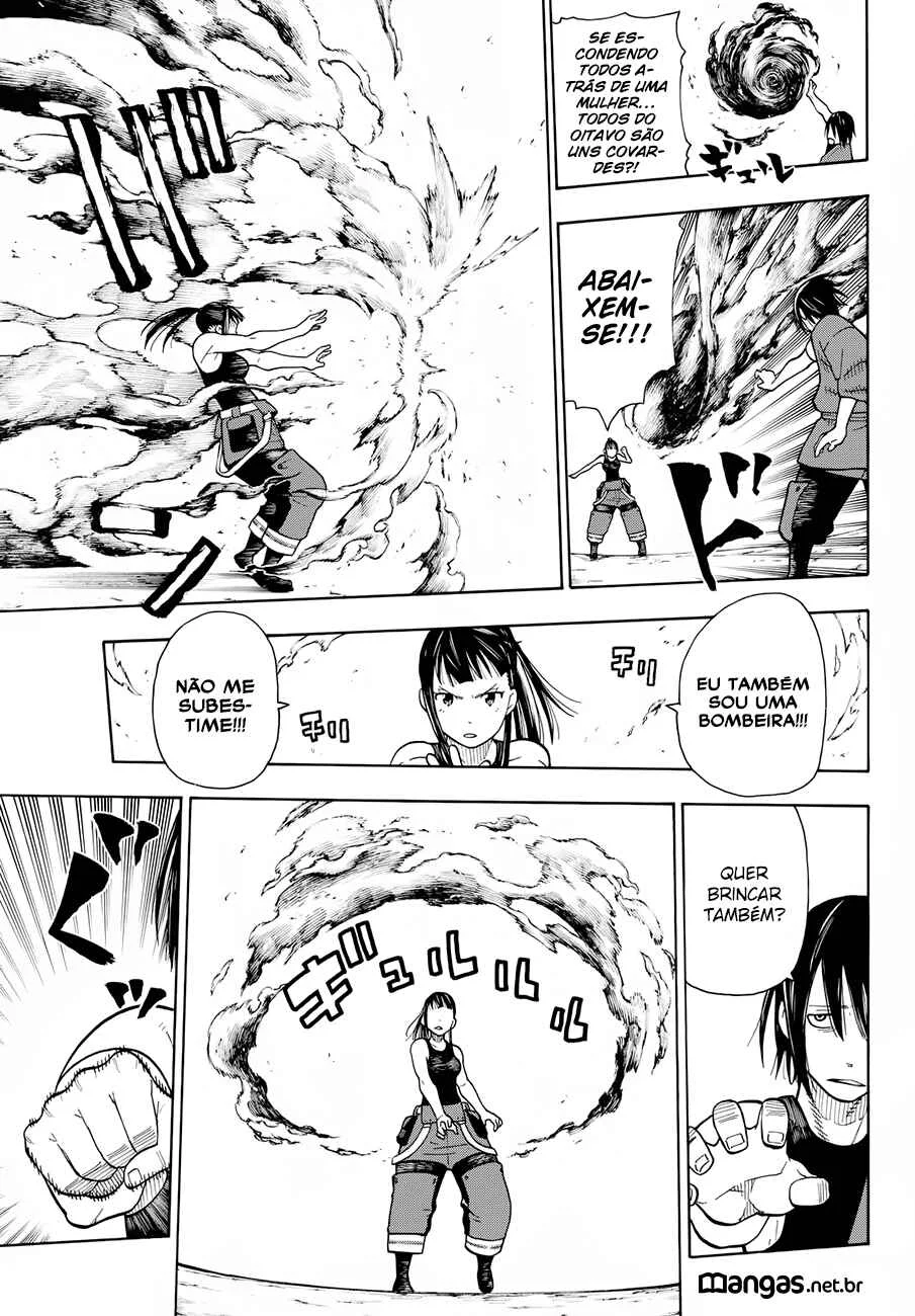 Fire Force Capítulo 2 – O Demônio, O Cavaleiro, E a Bruxa